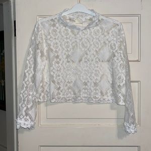 Lace Crop Top
